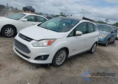 2013 Ford C-Max Hybrid Sel from USA, damaged, VIN 1FADP5BU2DL531642